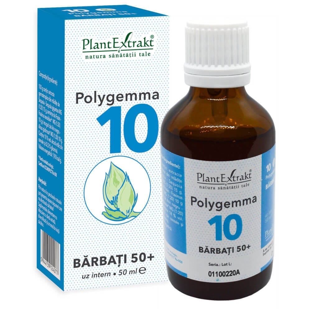 Polygemma 10 - Tonic general pentru bărbaţi – 50ml