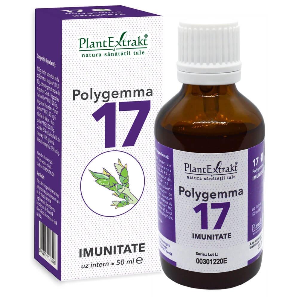 Polygemma 17 - Creşte puterea de apărare a organismului – 50ml