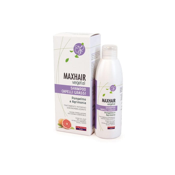 Sampon pentru par gras - MaxHair Vegetal