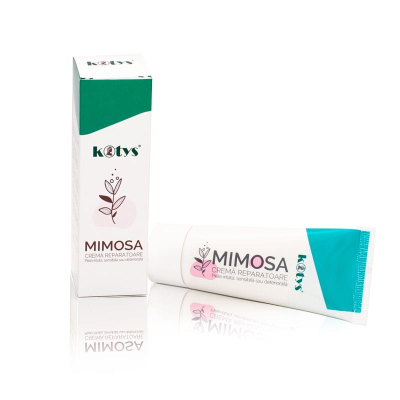 Cremă reparatoare cu extract de mimoză Mimosa (50g), Kotys