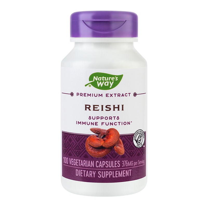 Reishi Nature's Way, 100 capsule, Secom