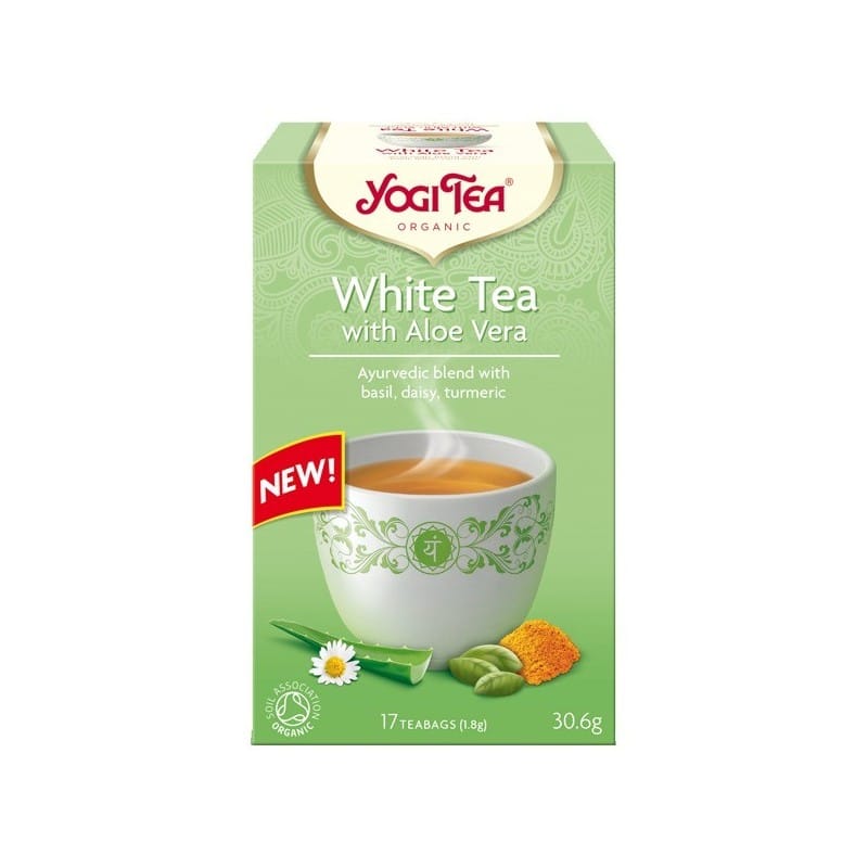 Ceai Alb cu Aloe Vera - Eco 17dz Yogi Tea