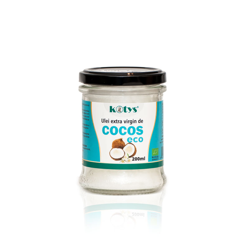 Ulei de cocos extra virgin Bio - 200ml, Kotys