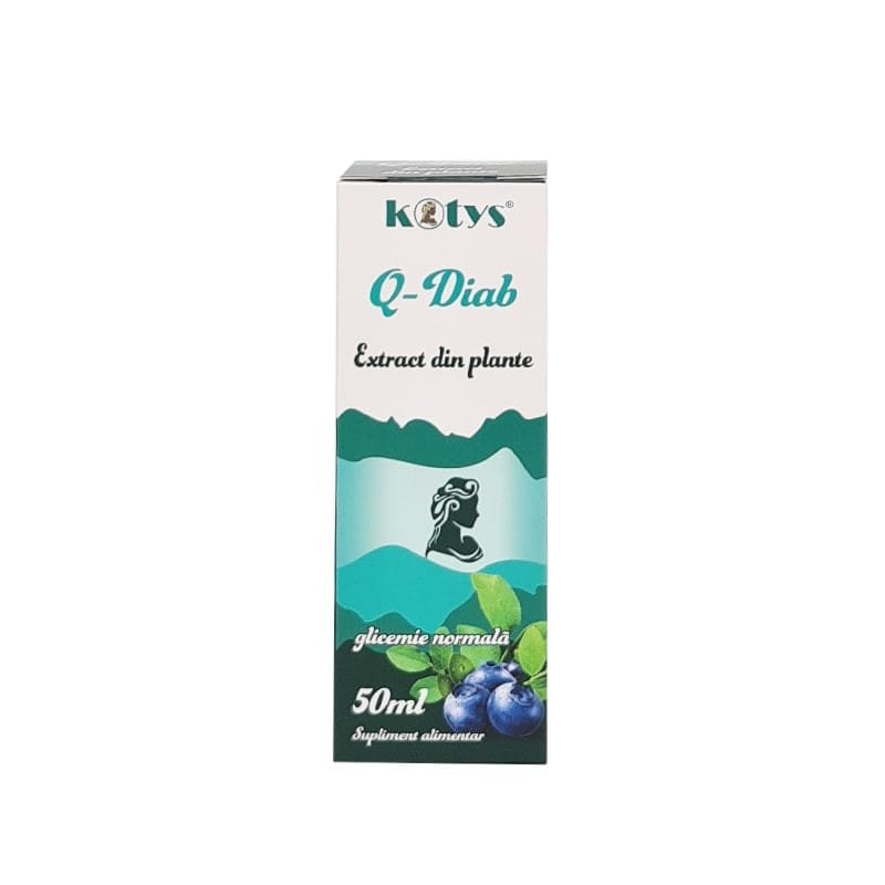 Q-Diab Extract din plante 50ml Kotys