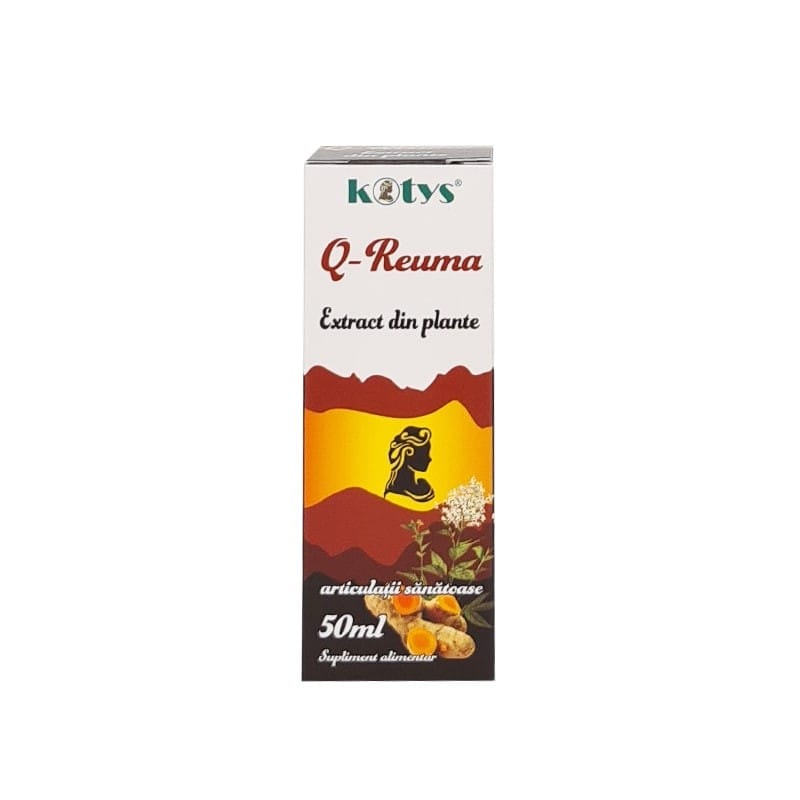Q-Reuma Extract din plante 50ml, Kotys