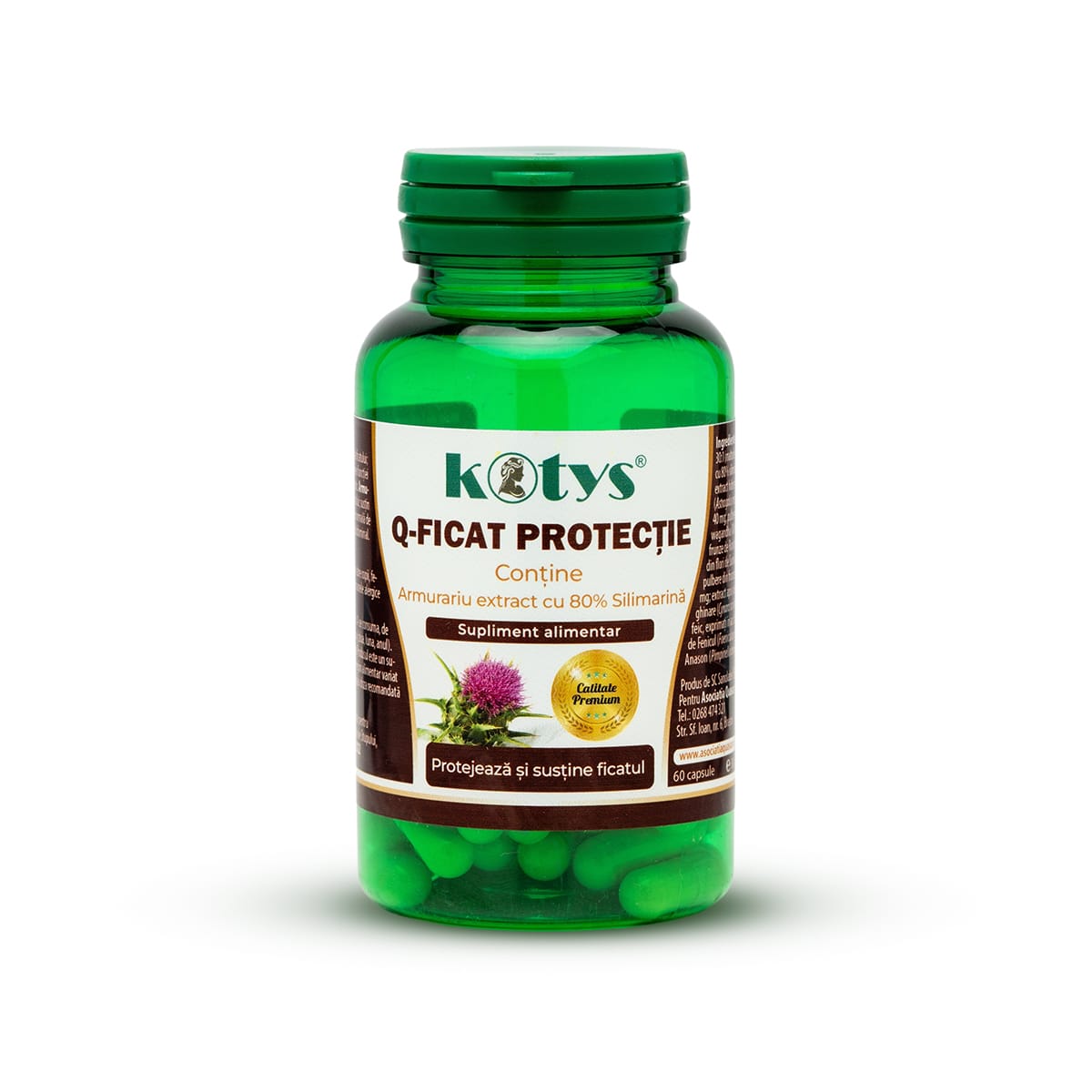 Q-Ficat Detoxifiere, 60cps, Kotys