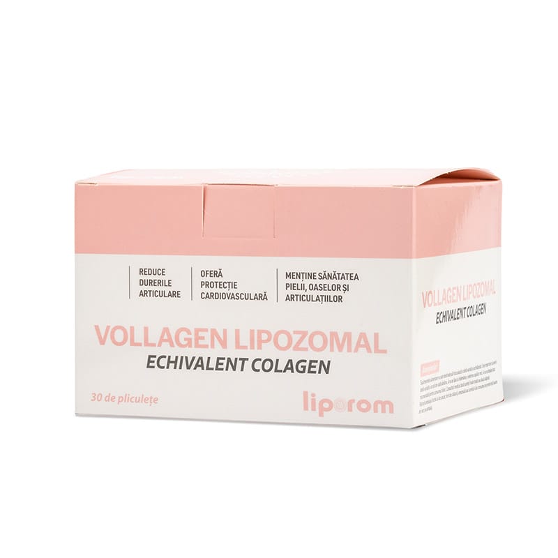 Vollagen Lipozomal, 30 plicuri, Liporom