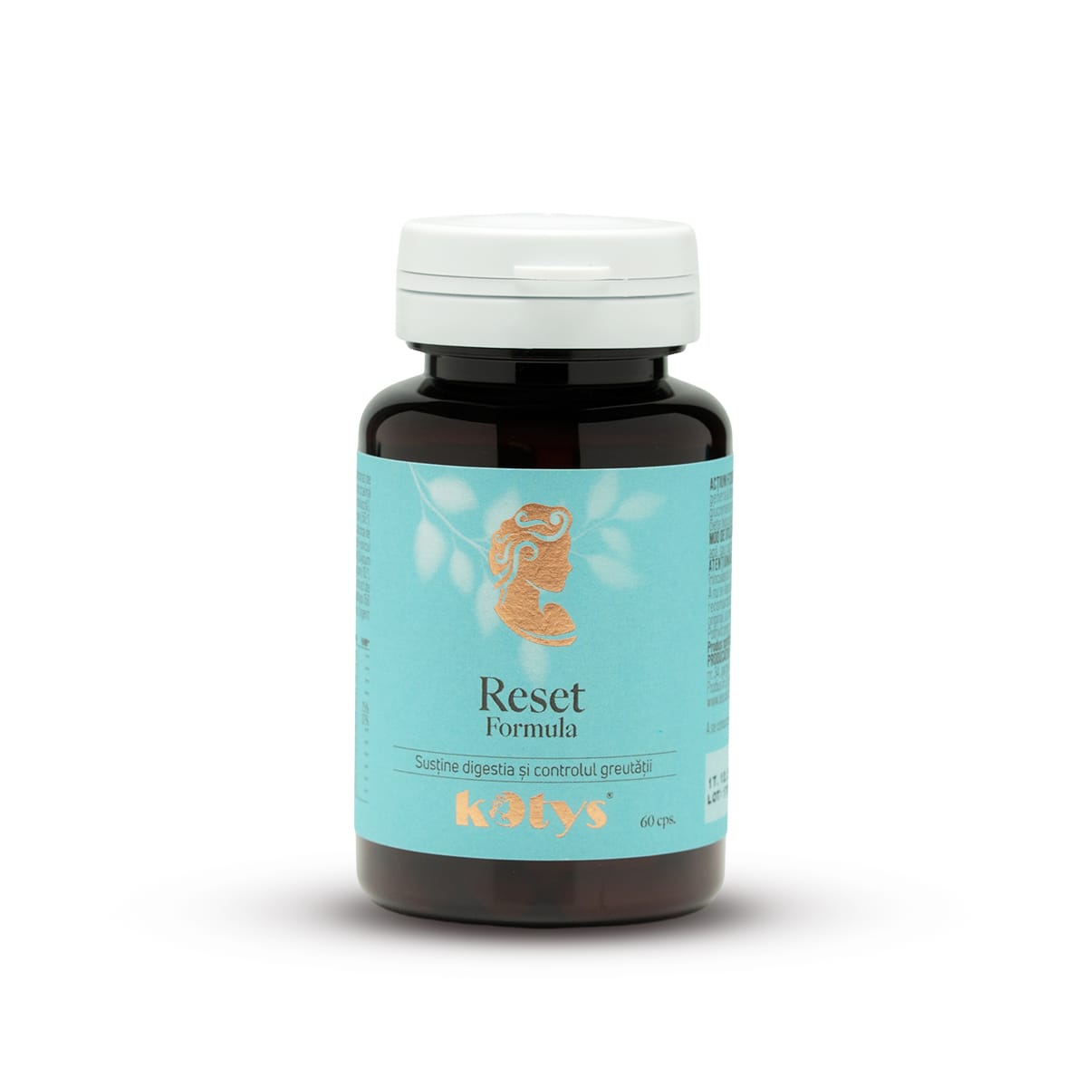 Reset Formula -- 60 capsule pentru susținerea digestiei și controlului greutății, Kotys