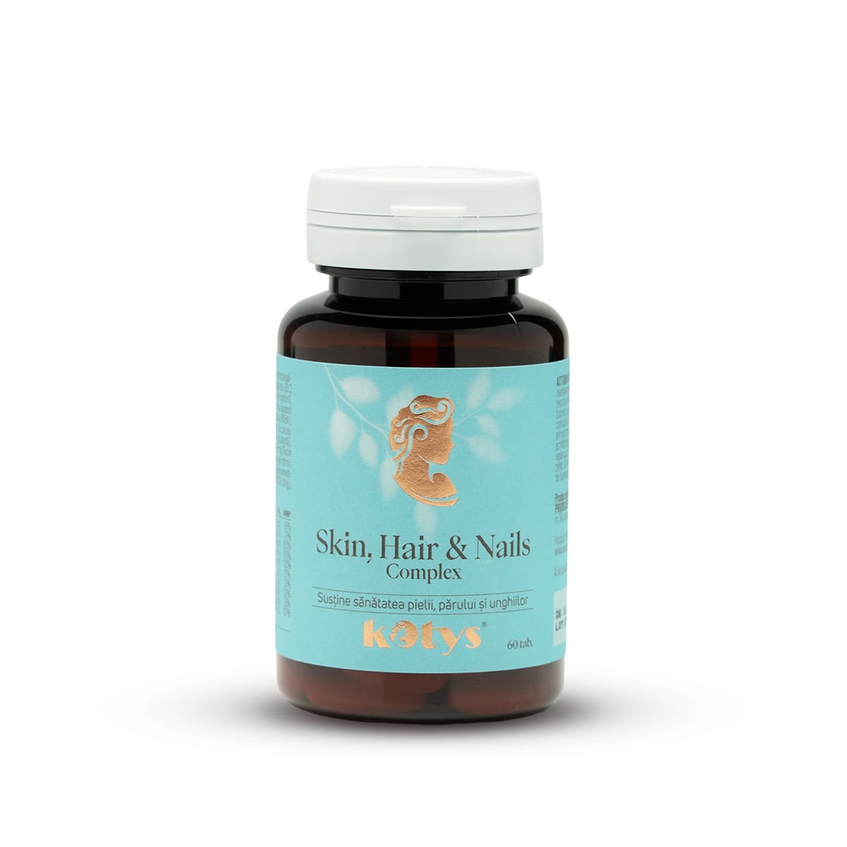 Skin, Hair & Nails Complex -- 60 tablete pentru susținerea sănătății pielii, părului și unghiilor, Kotys