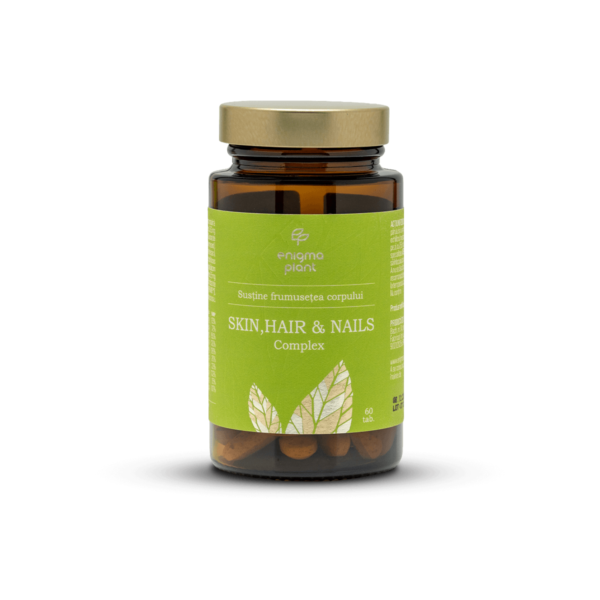 Skin, Hair & Nails Complex - 60 tablete pentru susținerea sănătății pielii, părului și unghiilor Enigma