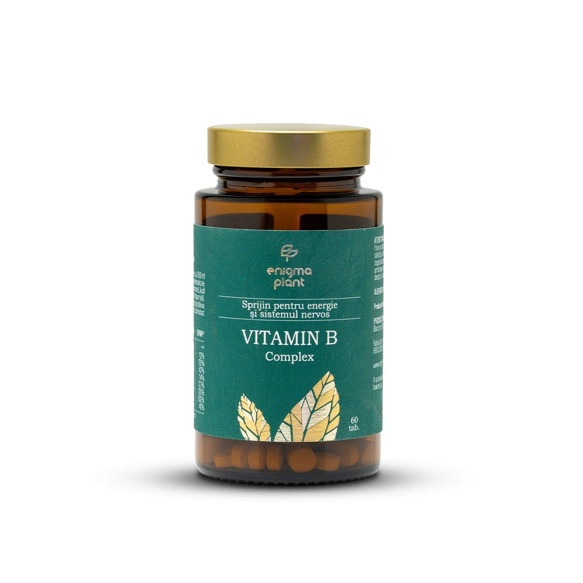 Vitamina B complex, sprijin pentru energie și sistemul nervos, 60 tab