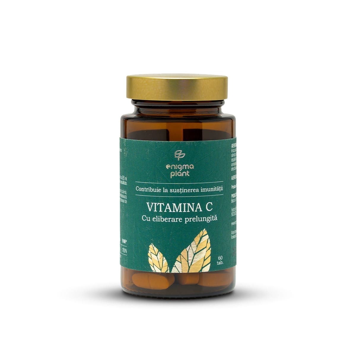 Vitamina C cu eliberare prelungită, contribuie la susținerea imunității, 60 tab