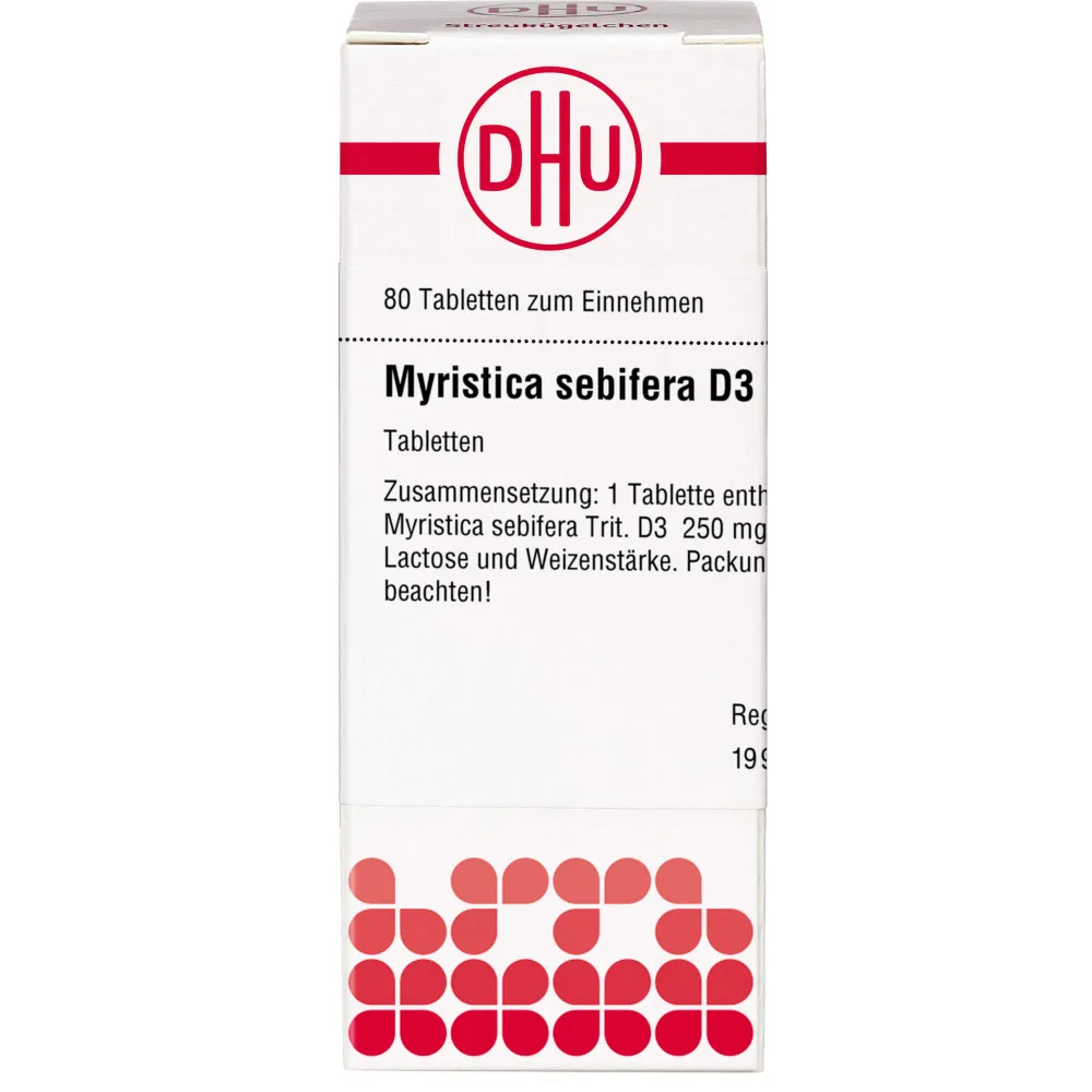 Myristica Sebifera D 3 Tabletten 80 St