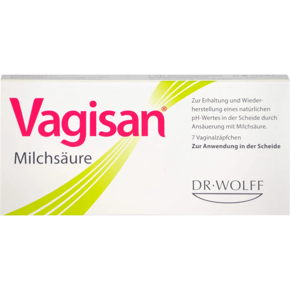 Vagisan Milchsäure Vaginalzäpfchen 7 St