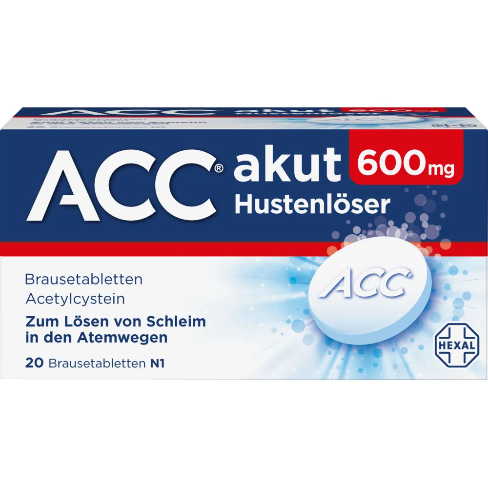 Acc akut 600 Brausetabletten 20 St