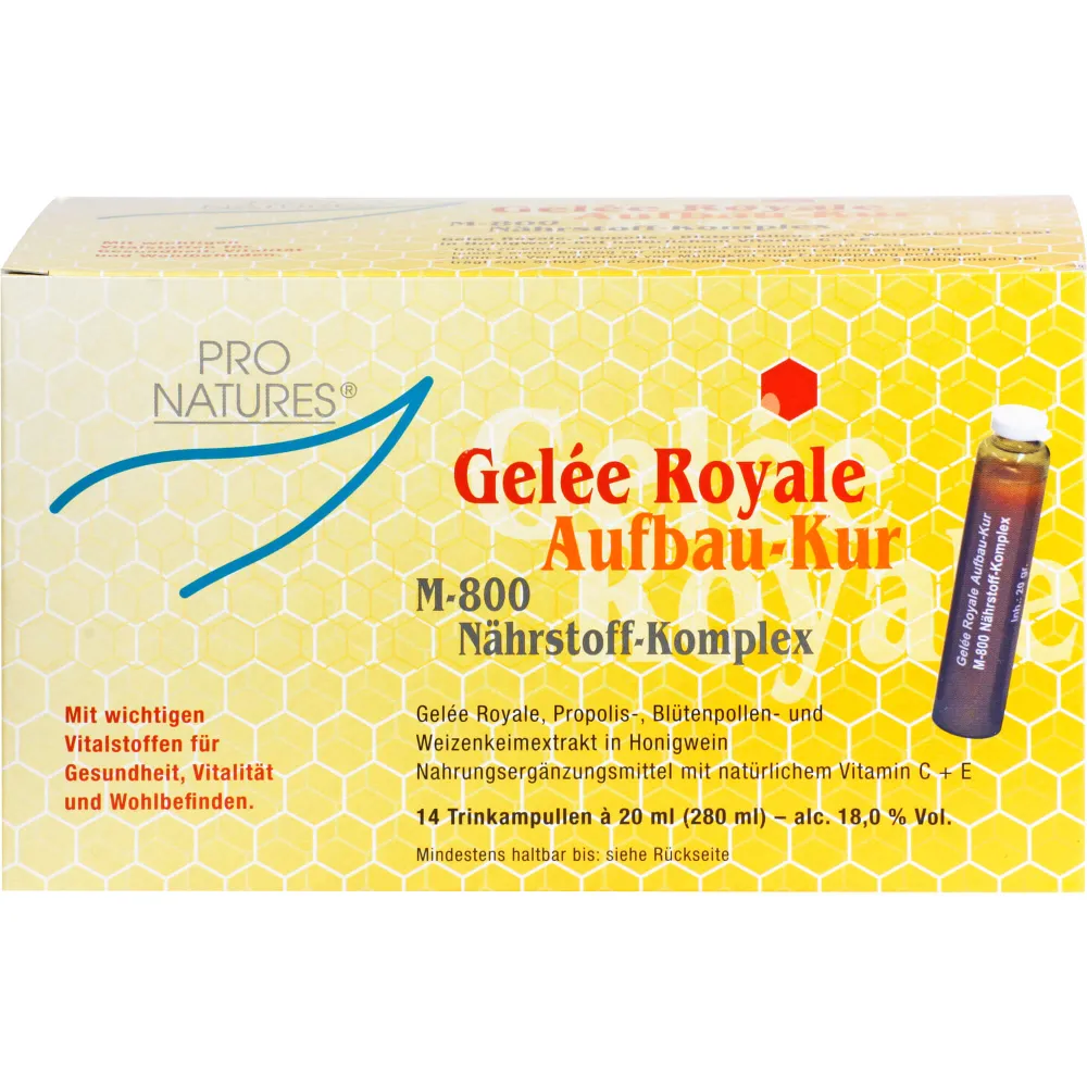 Gelee Royal Aufbaukur M800 Trinkampullen 280 g