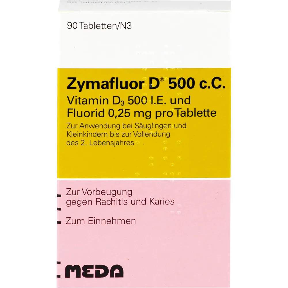 Zymafluor D 500 C C Tabletten 90 St