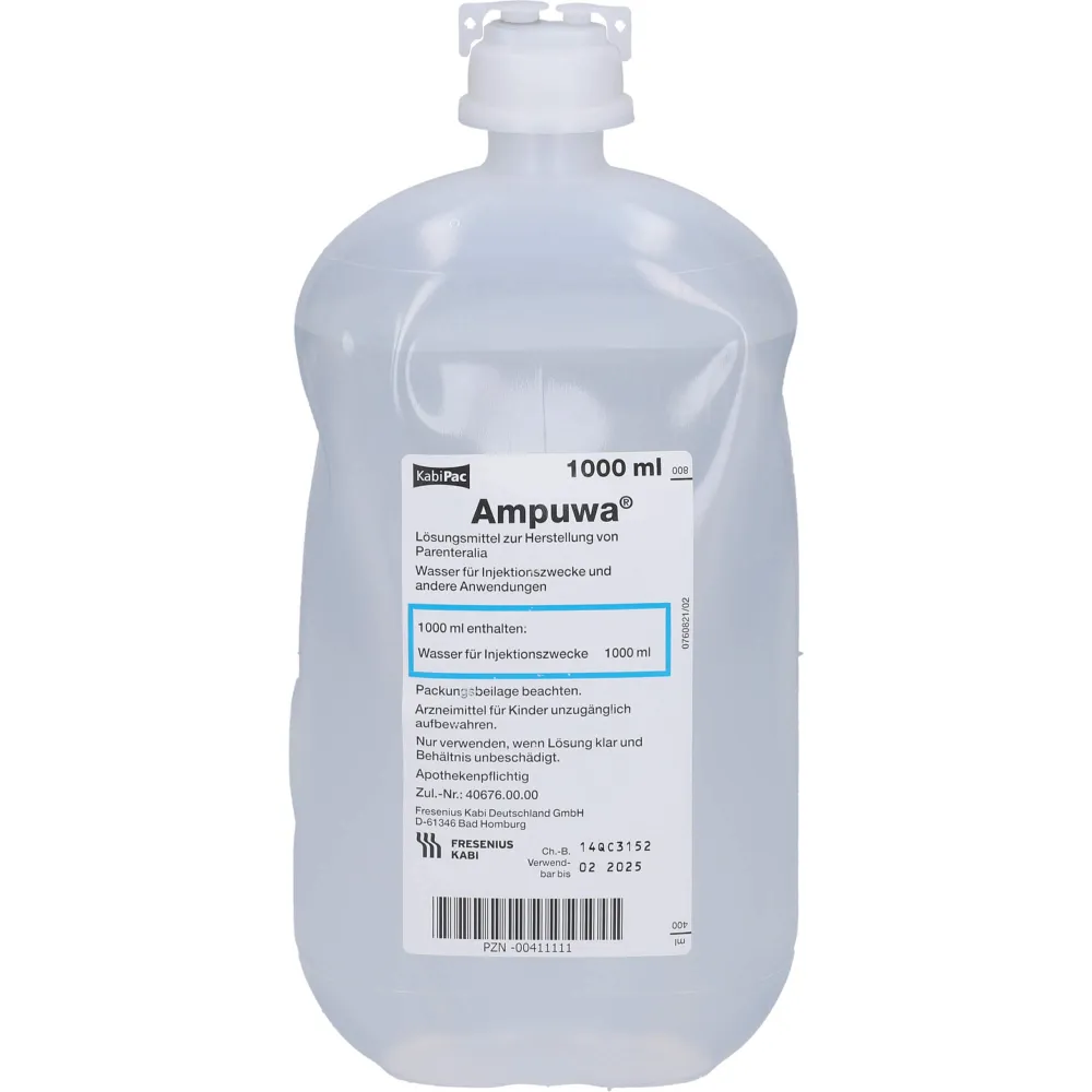 Ampuwa Plastikflasche Injektions-/Infusionslsg. 10000 ml
