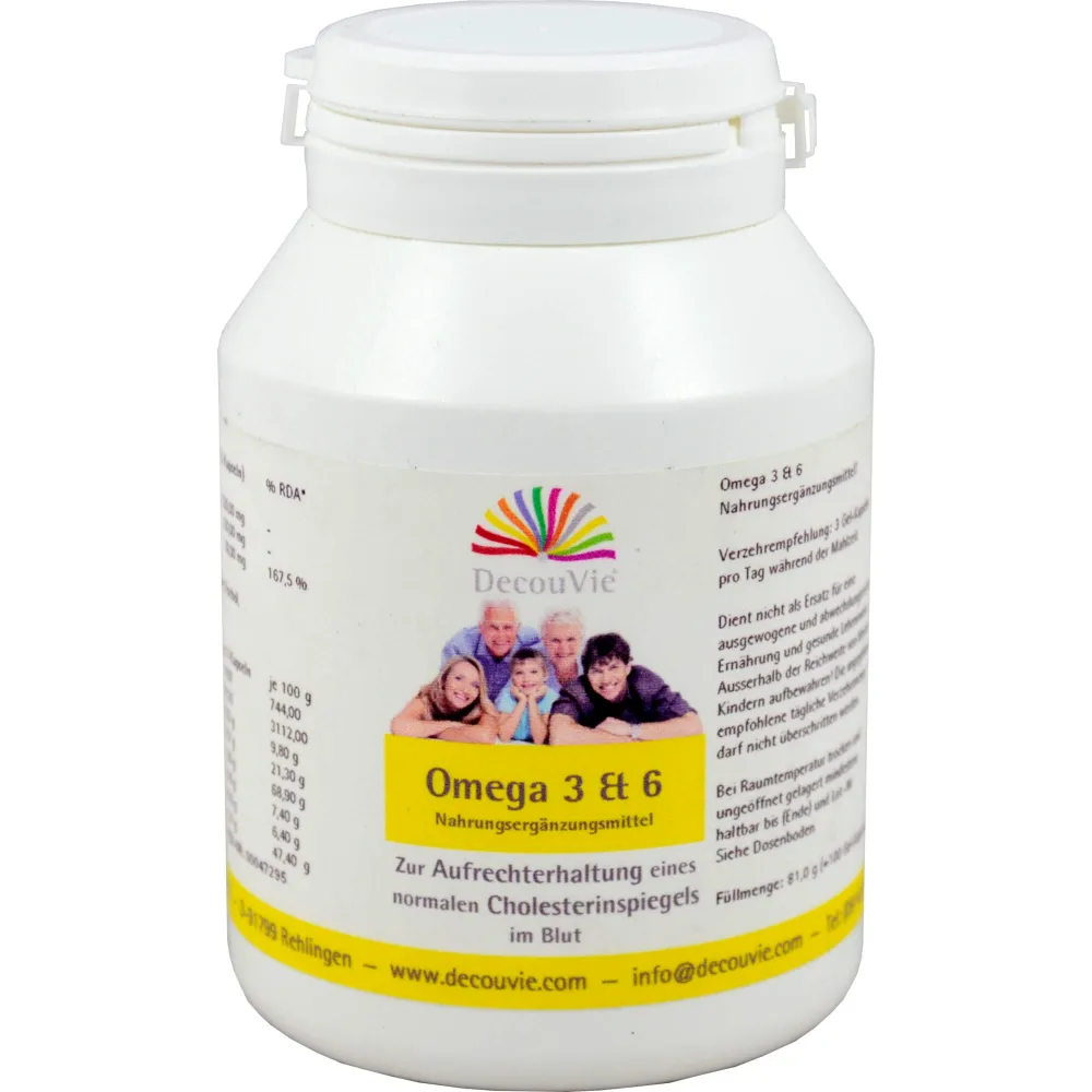 Omega-3 & 6 Kapseln 100 St