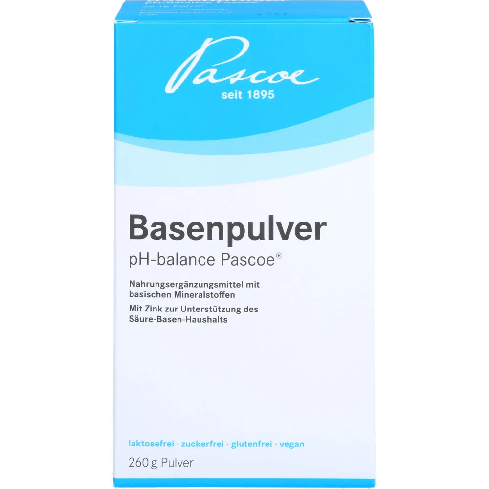 Basenpulver Pascoe 260 g
