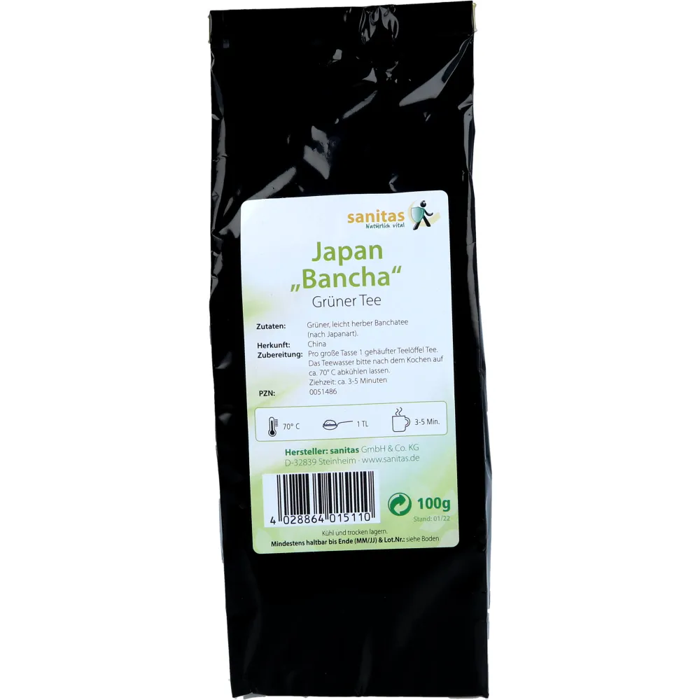 Grüner Tee Japan Bancha 100 g