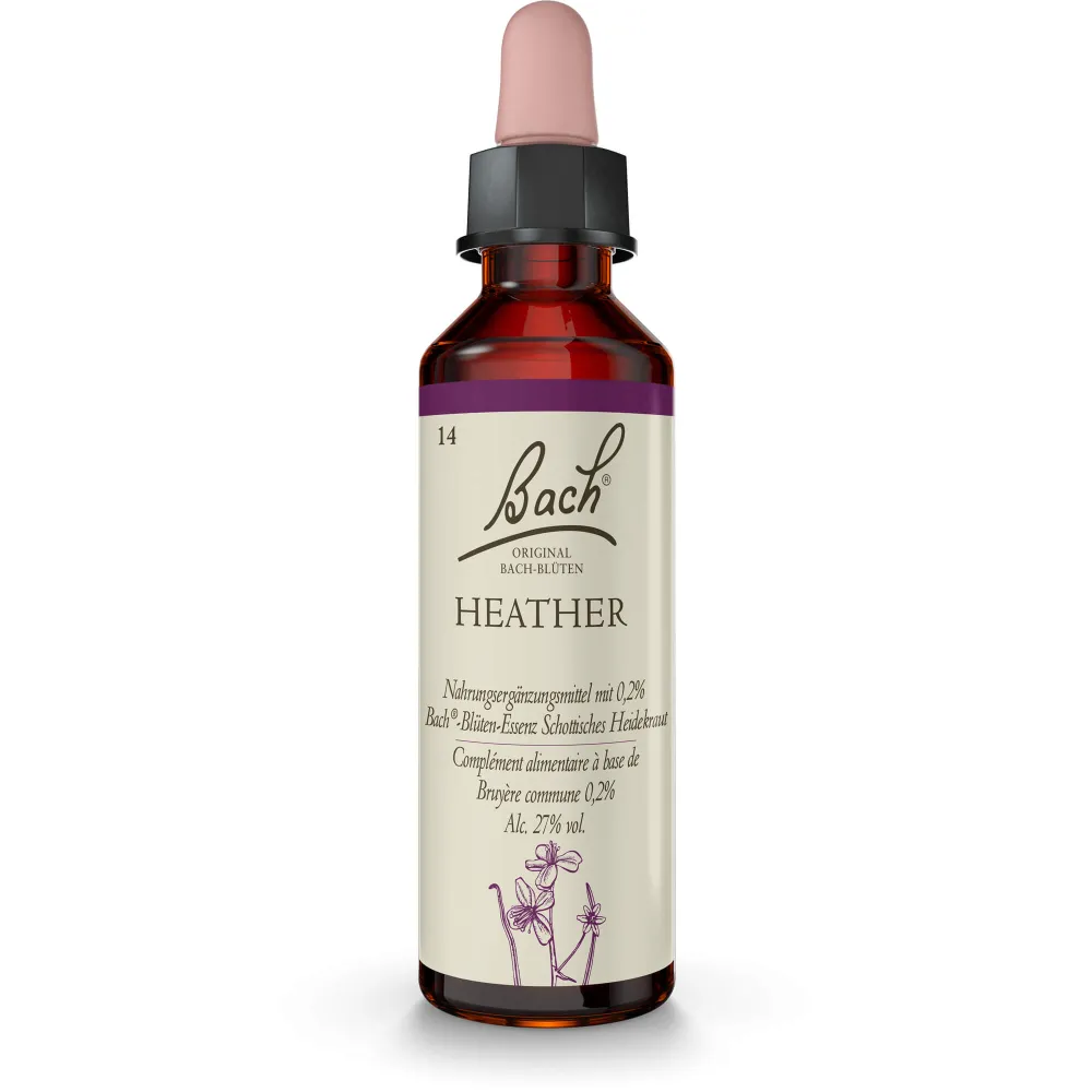 Bachblüten Heather Tropfen 20 ml