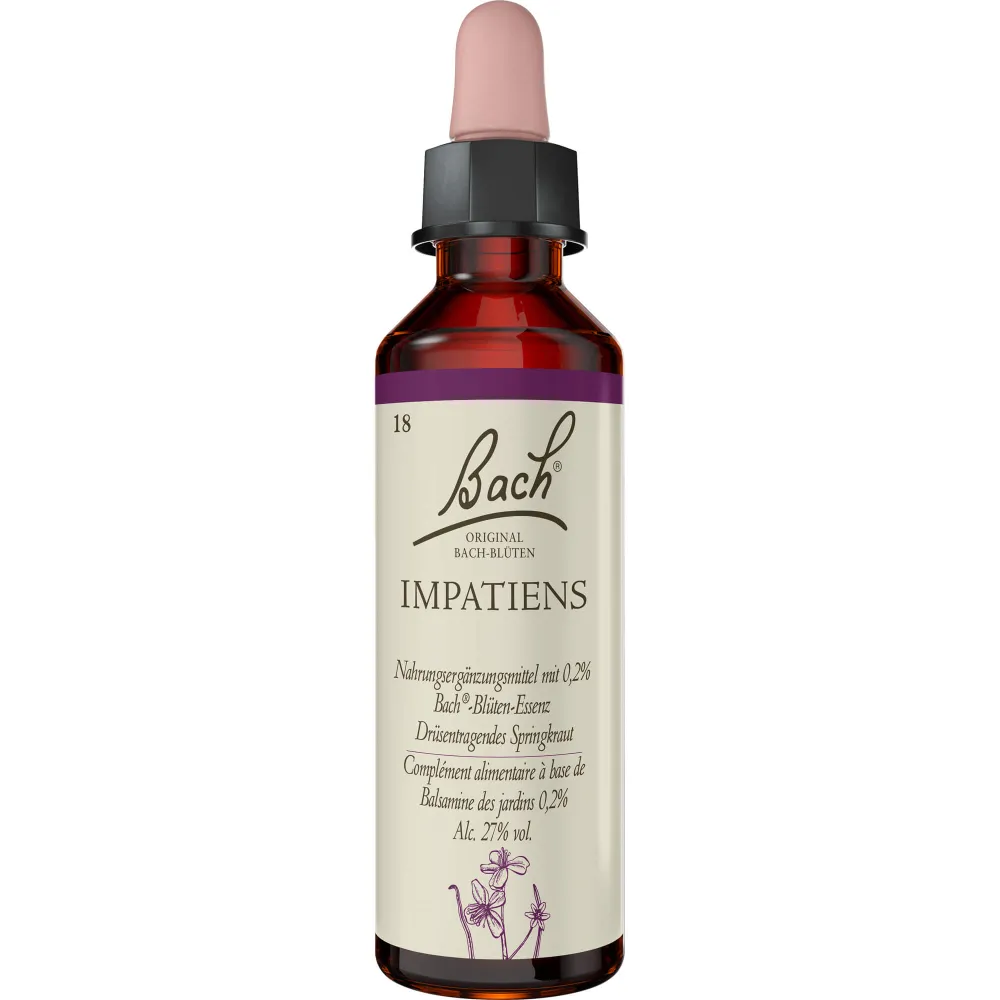 Bachblüten Impatiens Tropfen 20 ml