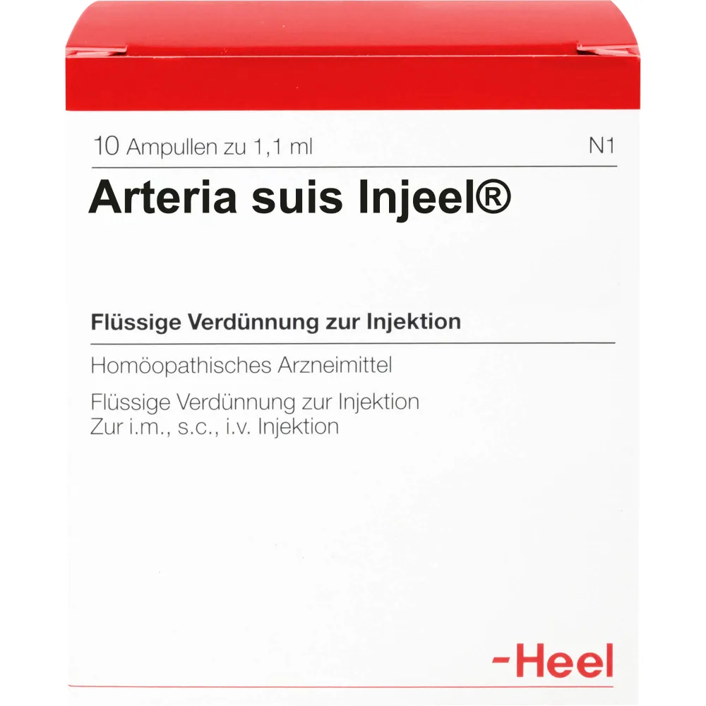 Arteria Suis Injeel Ampullen 10 St