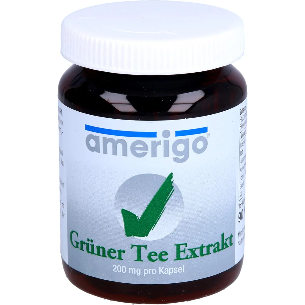 Grüner Tee Extrakt amerigo 200 mg Kapseln 90 St