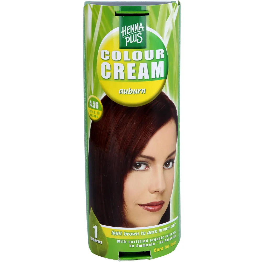 Hennaplus Farbcreme kastanienbraun 4,56 60 ml