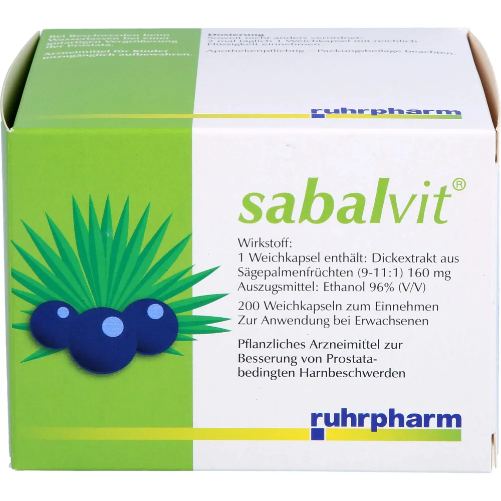 Sabalvit Kapseln 200 St