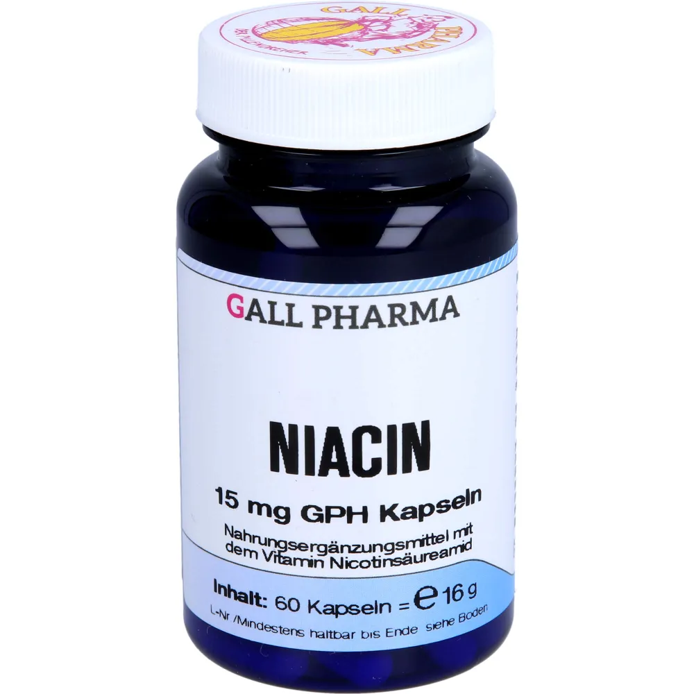 Niacin 15 mg Kapseln 60 St