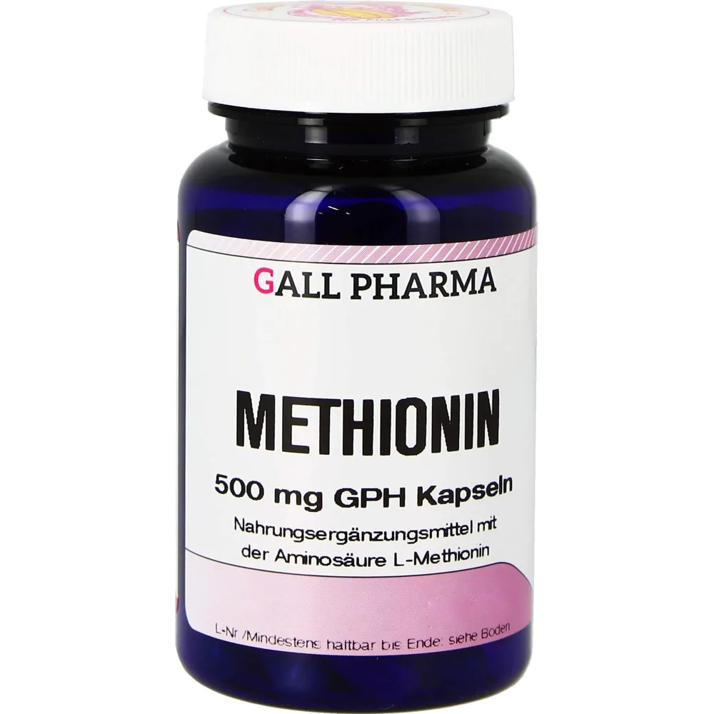 Methionin 500 mg Gph Kapseln 120 St