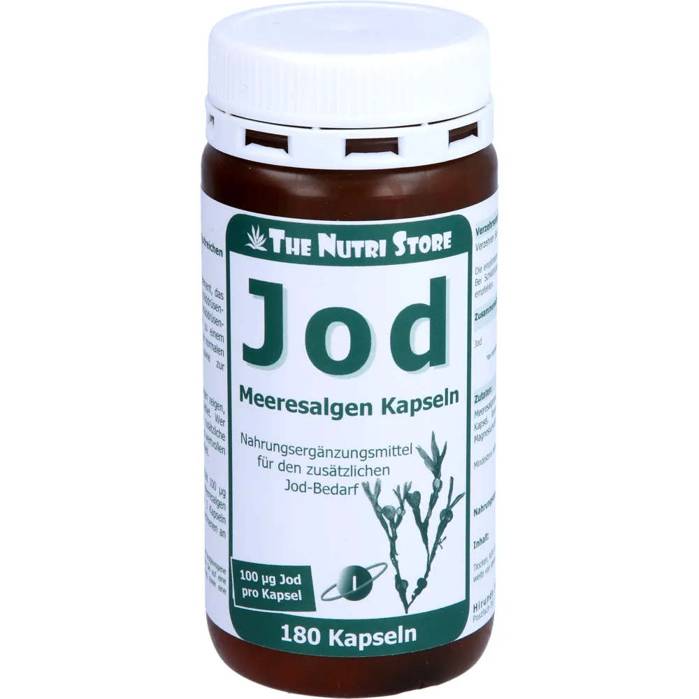 Jod Meeresalgen Kapseln 180 St