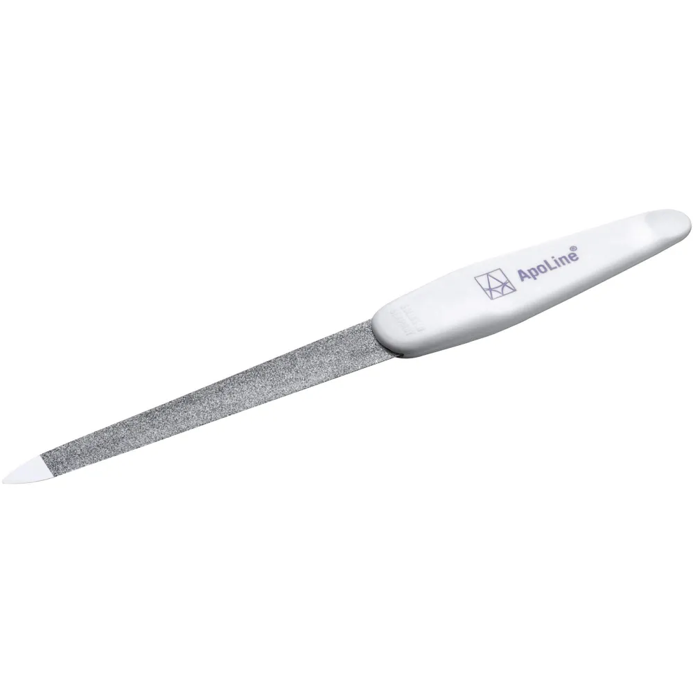 Apoline Nagelfeile Saphir 15 cm verchromt 1 St