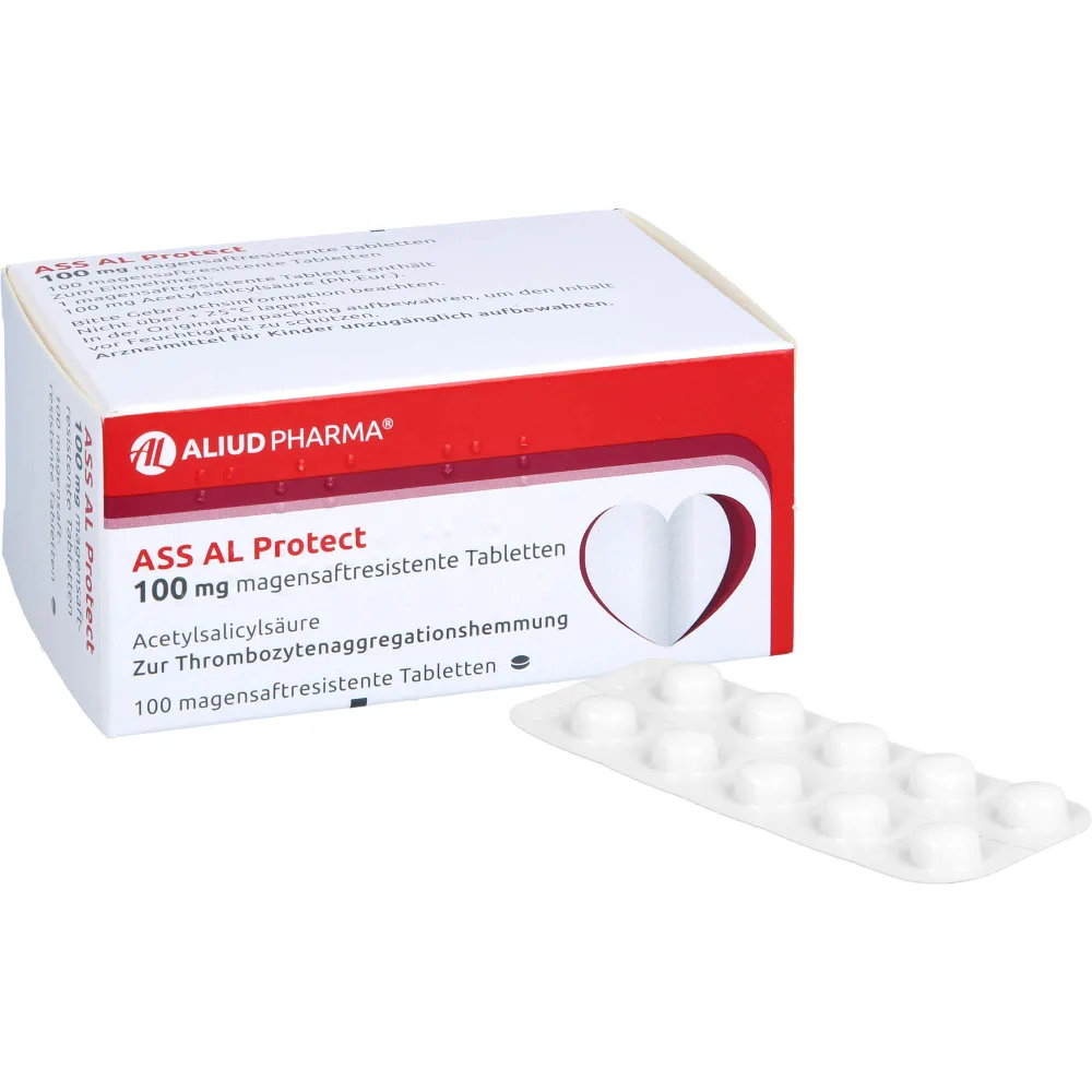 Ass Al Protect 100 mg magensaftres.Tabletten 100 St