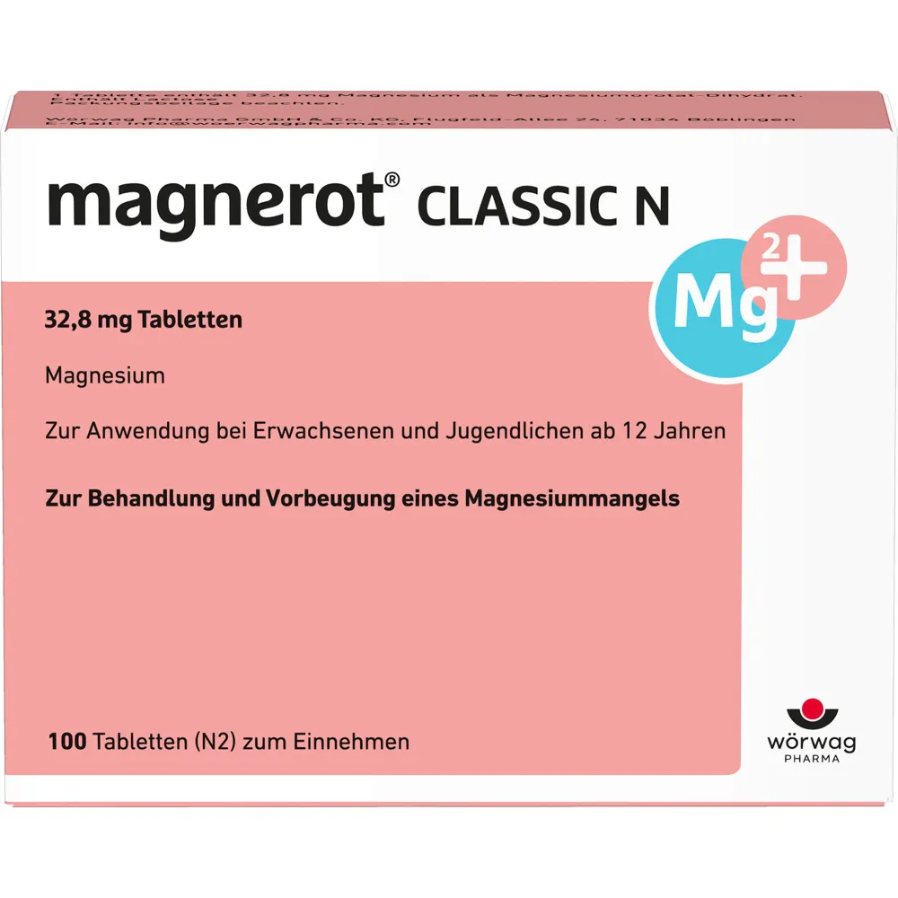 Magnerot Classic N Tabletten 100 St