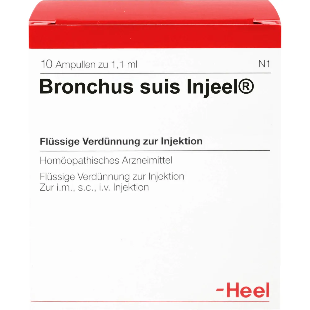 Bronchus suis Injeel Ampullen 10 St