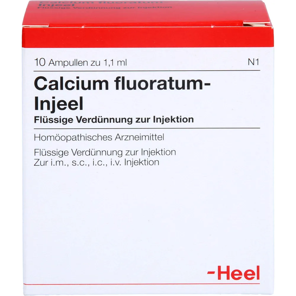 Calcium Fluoratum Injeel Ampullen 10 St