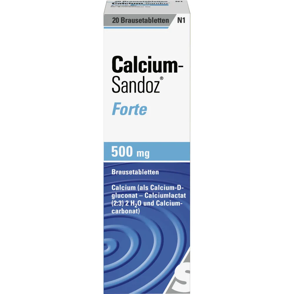 Calcium Sandoz forte Brausetabletten 20 St