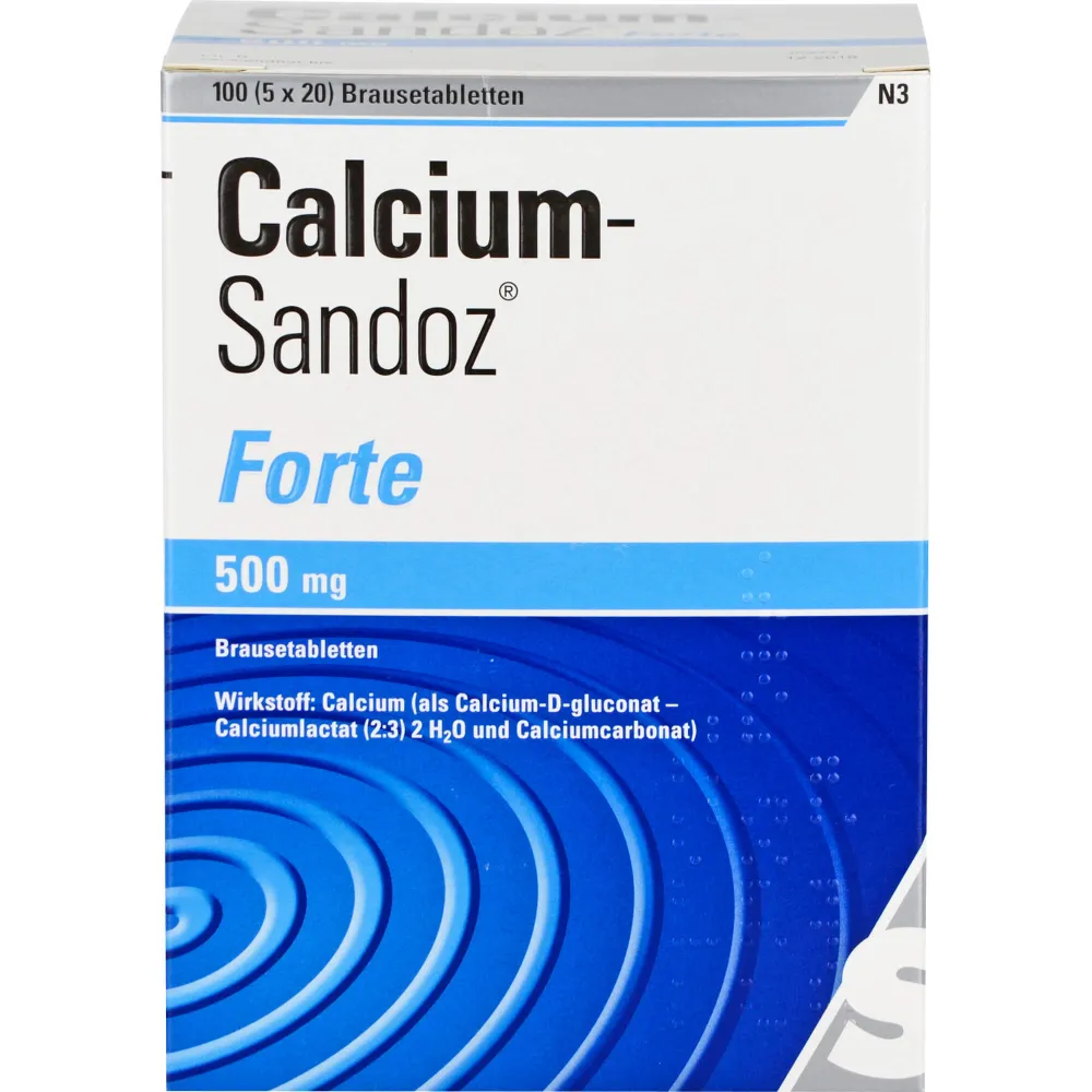 Calcium Sandoz forte Brausetabletten 100 St