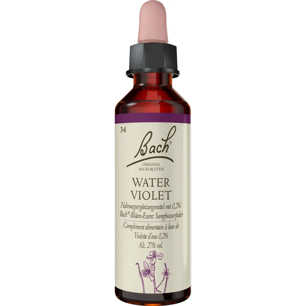 Bachblüten Water Violet Tropfen 20 ml