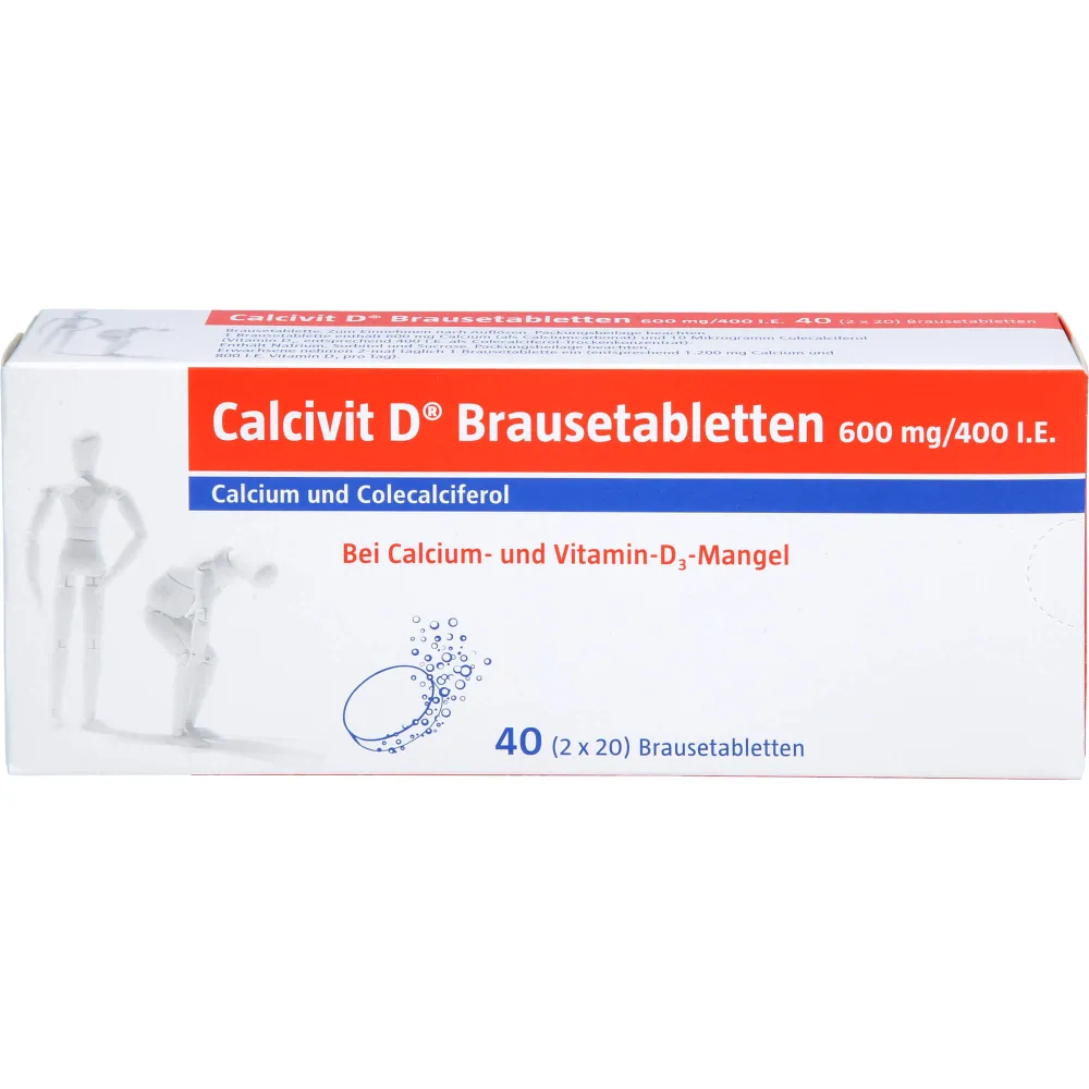 Calcivit D Brausetabletten 40 St