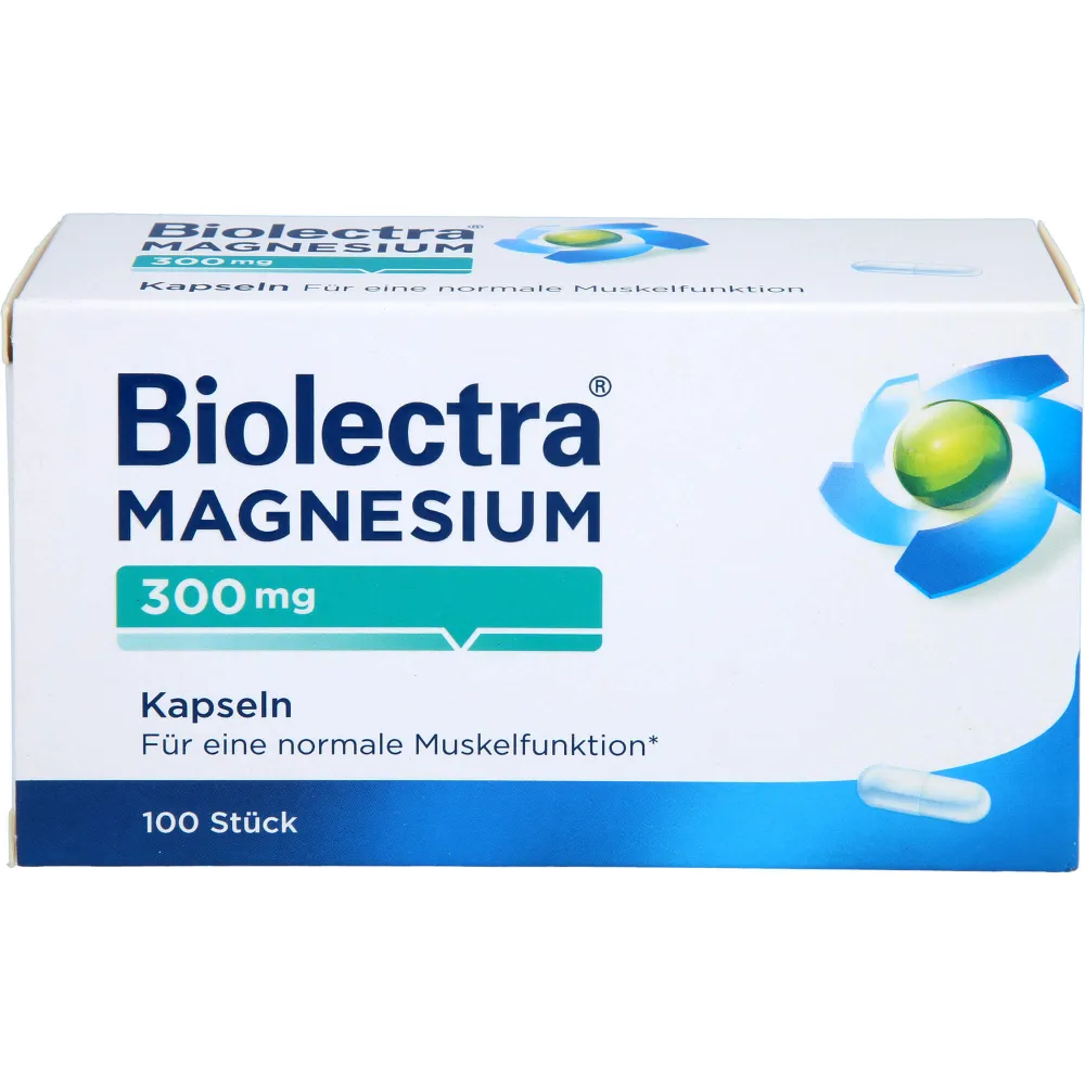 Biolectra Magnesium 300 mg Kapseln 100 St