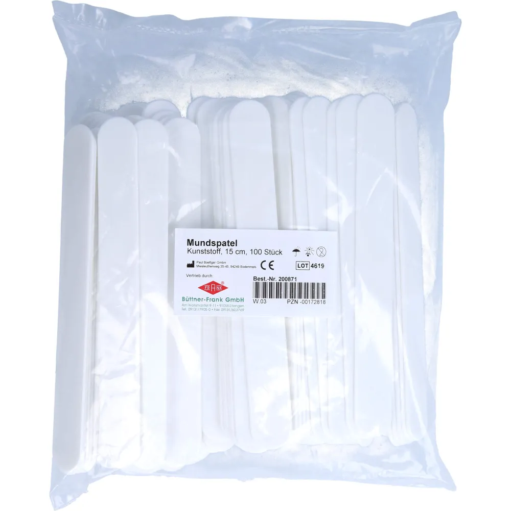 Mundspatel Kunststoff 100 St