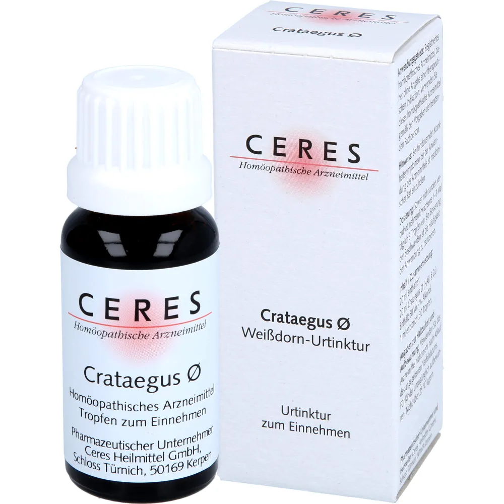 Ceres Crataegus Urtinktur 20 ml