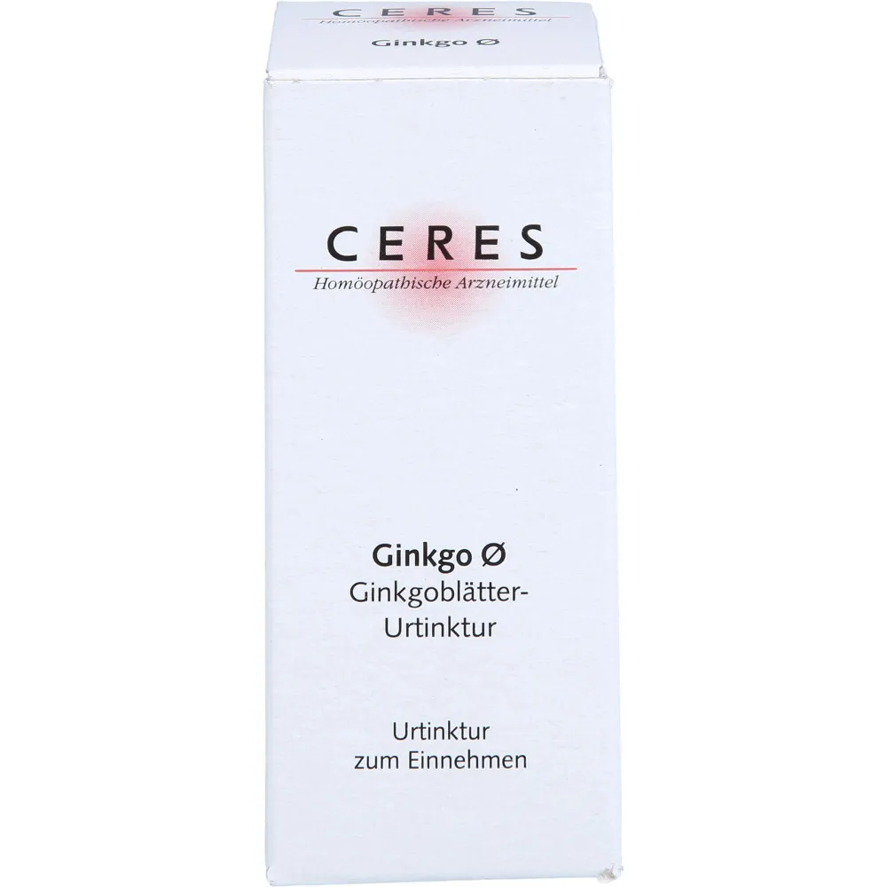 Ceres Ginkgo Urtinktur 20 ml