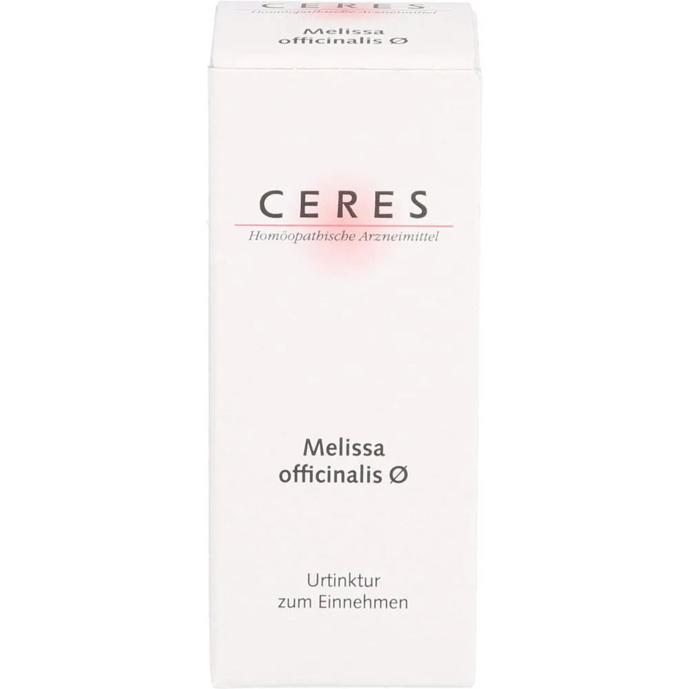 Ceres Melissa officinalis Urtinktur 20 ml