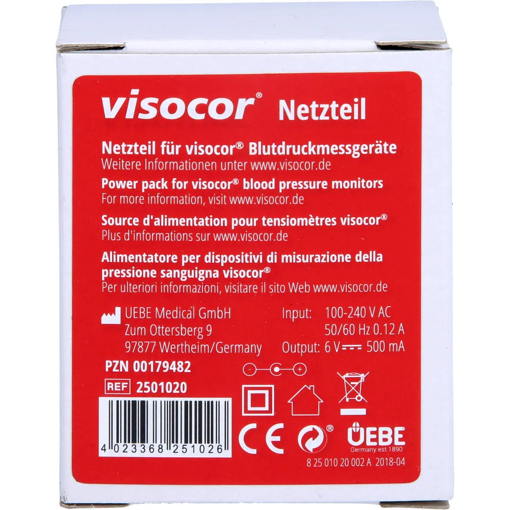 Visocor Netzteil Typ A1 für visomat und visocor 1 St