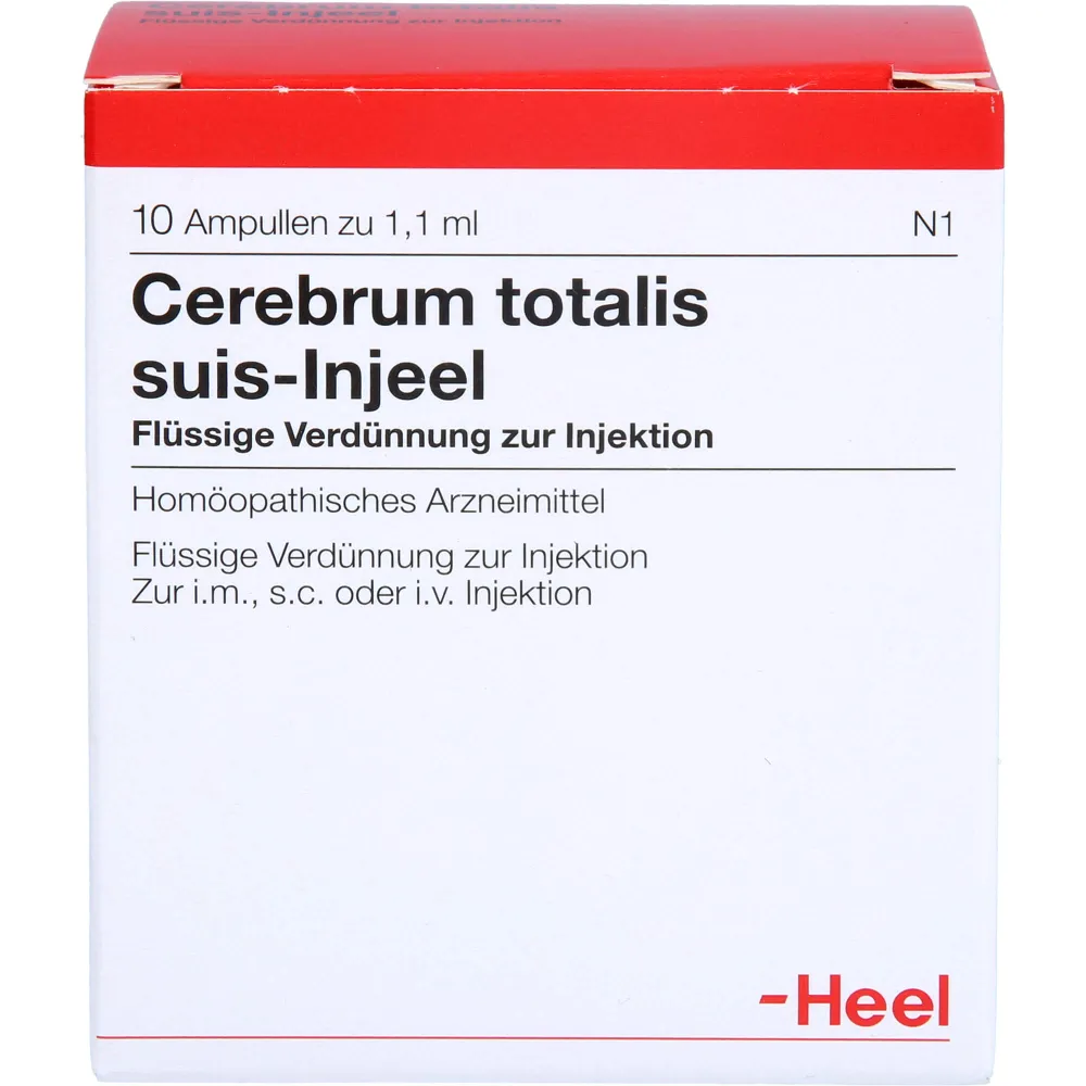 Cerebrum Totalis suis Injeel Ampullen 10 St